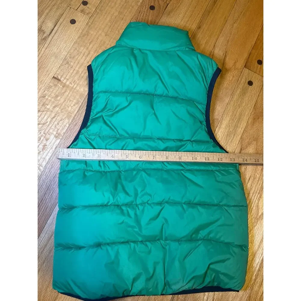 GAP Kids XS Warmest Vest PrimaLoft Happy Green Puffer Insulated Unisex